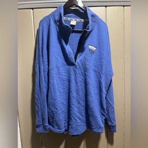 Half snap Victoria Secret Pink sweatshirt